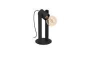 Lampor - EGLO PLIMSOLL table lamp black - 43849
