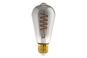 Smarta Hem - EGLO CONNECT-Z LED ST64 Spiral 4W 2000K E27 smoky - 110285