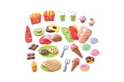 Lekkök och tillbehör - PLAY Toys Food Lunch and Snacks Playset 60pcs. - 3020