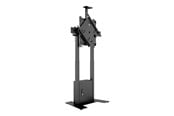 Väggfäste, AV-Möbel - Multibrackets M stand - Flip - for flat panel /video conference camera - motorised with cabinet - black - Max 50 kg - recommended for 43"-86" - 7350105215667