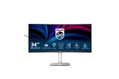 Skärm - 34" Philips 34B2U5600C - 3440x1440 (UWQHD) - 120Hz - VA - 96W USB-C - KVM switch - 34B2U5600C/23