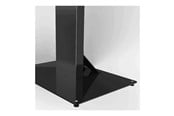 Väggfäste, AV-Möbel - HI-ND Floorstand Glass stand - adjustable - for digital signage LED panel - with casing - black - Max - recommended for 49" - FS4922-5001-02