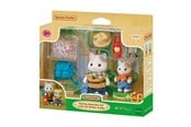 Docka, bamse och tillbehör - Sylvanian Families Exciting Exploration Set -Latte Cat Brother & Baby - 5763