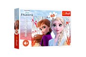 Pusselspel - Trefl Puzzle - Frozen - The enchanted world of Anna and Elsa (60 pieces) Golv - TFL17333