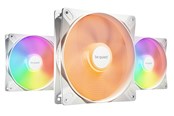 Chassi fläkt - be quiet! LIGHT WINGS LX 140mm White (3-pack) - Chassi fläkt - 140mm - Vit - 23 dBA - BL128