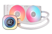 CPU-fläktar - Corsair iCUE LINK TITAN 240 RX LCD White - CPU Vattenkylare - Max 36 dBA - CW-9061025-WW