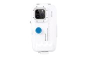 Andra mobiltillbehör - Puluz plastic waterproof case for iPhone 14 Plus/Pro Max/13 Pro Max/12 Pro Max/11 Pro Max (white) - PU9116W