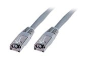 Nätverkskabel - DIGITUS Assmann Digitus patch cable - 2 m - grey - Grå - 2m - DK-1531-020