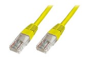 Nätverkskabel - DIGITUS Ecoline patch cable - 2 m - yellow - Gul - 2m - DK-1511-020/Y