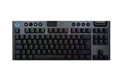 Tangentbord - Logitech G915 X LIGHTSPEED TKL - Tactile - 80% (TKL) - Gaming Tangentbord - Engelska (UK) - Svart - 920-012720