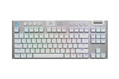 Tangentbord - Logitech G915 X LIGHTSPEED TKL - Tactile - 80% (TKL) - Gaming Tangentbord - Engelska (UK) - Vit - 920-012736