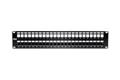 Nätverks tillbehör - TRENDnet TC-KP48S - patch panel (blank) - 2U - 19" - TC-KP48S