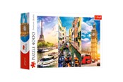Pusselspel - Trefl Puzzle - Trip around Europe (4000 pieces) Golv - TFL45009