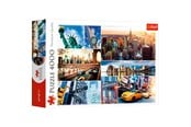 Pusselspel - Trefl Puzzle - New York - collage (4000 pieces) Golv - TFL45006