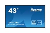 Digital skyltning & Hotell - iiyama ProLite LH4341UHS-B2 43" Class (42.5" viewable) LED-backlit LCD display - 4K - for digital signage - LH4341UHS-B2