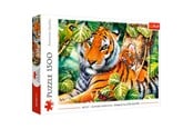 Pusselspel - Trefl Puzzle - Two tigers (1500 pieces) Golv - TFL26159
