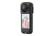 Actionkamera tillbehör - Puluz Silicone protective case for Insta360 X4 (black) - PU985B