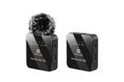 Mikrofoner - Puluz Wireless Lavalier Microphone 1 TX + 1 RX - PU3153B