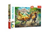 Pusselspel - Trefl Puzzle - Fighting Tyrannosaurs (160 pieces) Golv - TFL15360