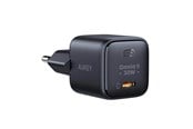 Mobile - Adapters & Chargers - Aukey PA-B1L 30W USB-C Single Port Wall Charger - Black - PA-B1L