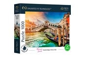 Pusselspel - Trefl Puzzle - Unlimited Fit - Rialto Bridge Venice Italy (1000 pieces) Golv - TFL10692