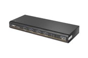 KVM switch - Emerson Network Power Cybex Secure MultiViewer KVM Switch SCMV245DPH - KVM / audio / USB switch - 4 ports - SCMV245DPH-400