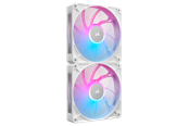 Chassi fläkt - Corsair iCUE LINK RX140 MAX RGB (2-pack) - Chassi fläkt - 140mm - Svart med RGB LED - 36 dBA - CO-9051040-WW