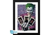 Merchandise - ABYstyle - DC COMICS Framed print The Joker Haha Cards - Bild - GBYDCO960