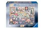 Pusselspel - Ravensburger Crazy Cats Christmas Crackers 1000p - 12001244