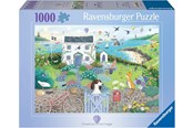 Pusselspel - Ravensburger Coastal Cottage 1000p - 12001104