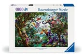 Pusselspel - Ravensburger Tropical Dragons 4000p - 12000812