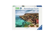 Pusselspel - Ravensburger Popey Village Malta 1500p - 12000739