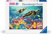 Pusselspel - Ravensburger Blue Underwater World 1000p - 12000577