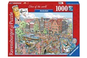 Pusselspel - Ravensburger Amsterdam 1000p - 12000296