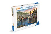 Pusselspel - Ravensburger Sunrise At The Port 500p - 12000212