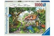 Pusselspel - Ravensburger Flower Hill Lane 1000p - 12000131