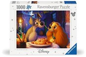 Pusselspel - Ravensburger Disney The Lady and the Tramp 1000p - 12000003