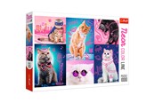 Pusselspel - Trefl Puzzle - Super cats (1000 pieces) Golv - TFL10581