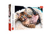 Pusselspel - Trefl Puzzle - Cheerful kitten (1000 pieces) Golv - TFL10448