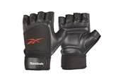 Sport & Fitness - Reebok Lifting Gloves - Black, Red/XL - RAGB-15616