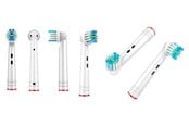 Tandborste - Nordic Quality Borsthuvuden EB17P. Standard Clean 4-Pack Brush Heads - EB17P-4