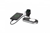 Mobile - Adapters & Chargers - Verbatim Wireless Charging Stand - 3-in-1 - + AC Power Adapter - 44 Watt - 49556