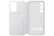 Mobile - Covers & Cases - Samsung Galaxy S24 FE Smart View Wallet Case - White - EF-ZS721CWEGWW