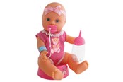 Dockor & Tillbehör - New Born Baby Doll with Accessories 4pcs. - 105030069
