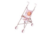 Docka, bamse och tillbehör - Smoby Baby Nurse Doll Stroller - 220407