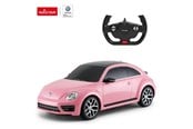 Fjärrstyrt - RASTAR R/C 1:14 Volkswagen Beetle Pink/Yellow/Green 30 cm - 78000
