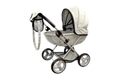 Docka, bamse och tillbehör - Happy Friend Pram - 504374