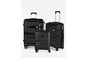 Väskor - RW Travel Travel Alfrida Collection 3-set Suitcase Black - 109710