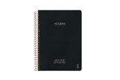 Block och Anteckningsböcker - KOZO Squared Notebook A5 Premium Black - 321903