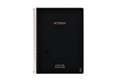 Block och Anteckningsböcker - KOZO Squared Notebook A4 Premium Black - 321902